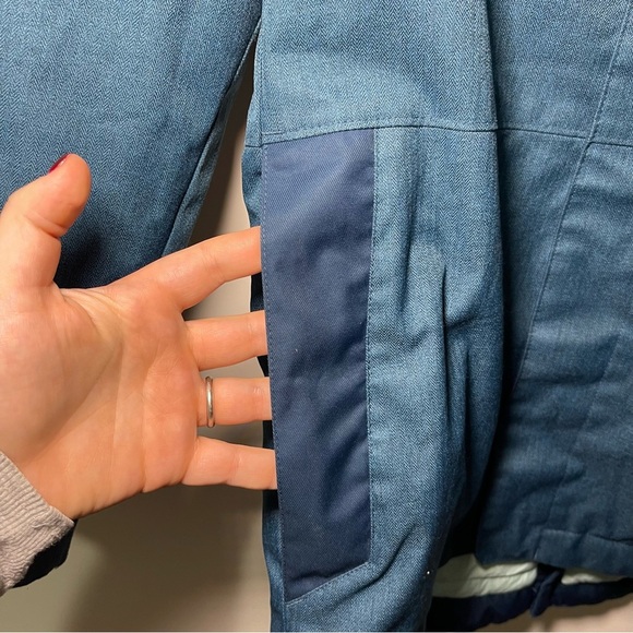 Under Armour Teal youth child teen infrared thermo layer winter jacket in Y-L - Picture 4 of 12